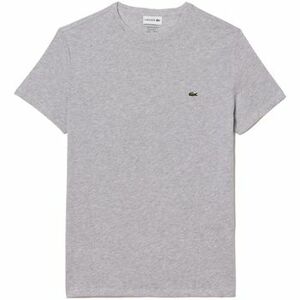 Tričká a polokošele Lacoste Regular Fit T-Shirt - Gris Chine vyobraziť