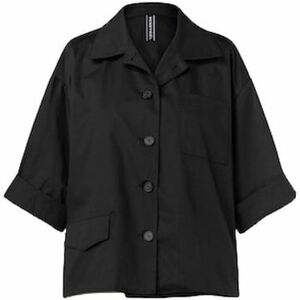 Kabáty Wendy Trendy Jacket 221210 - Black vyobraziť