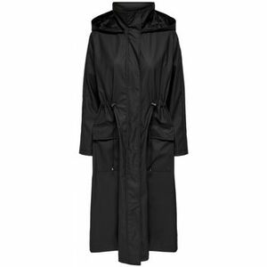Kabáty Only Raincoat Jane - Black vyobraziť