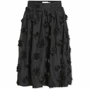 Sukňa Vila Flory Skirt L/S - Black vyobraziť