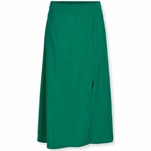 Sukňa Vila Milla Midi Skirt - Ultramarine Green vyobraziť