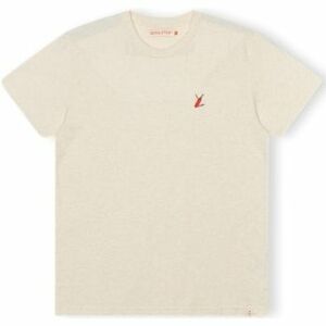 Tričká a polokošele Revolution T-Shirt Regular 1343 SUR - Off-White/Melange vyobraziť