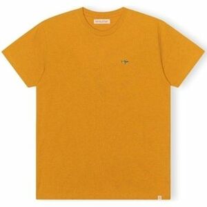 Tričká a polokošele Revolution T-Shirt Regular 1340 SHA - Orange/Melange vyobraziť