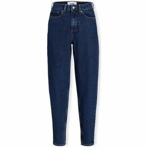 Rovné džínsy Jjxx Noos Lisbon Mom Jeans - Dark Blue Denim vyobraziť