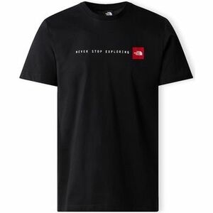 Tričká a polokošele The North Face T-Shirt Never Stop Exploring - Black vyobraziť