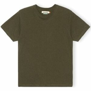 Tričká a polokošele Revolution T-Shirt Regular 1051 - Army/Melange vyobraziť
