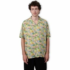 Košele s dlhým rukávom Brava Fabrics Peanuts Comic Aloha Shirt - Yellow vyobraziť