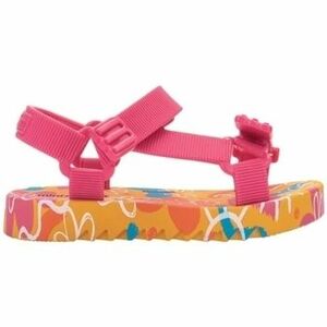 Sandále Melissa MINI Playtime Baby Sandals - Yellow/Pink vyobraziť