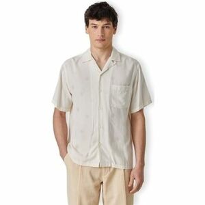 Košele s dlhým rukávom Portuguese Flannel Modal Dots Shirt - White vyobraziť