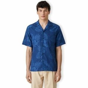 Košele s dlhým rukávom Portuguese Flannel Island Jaquard Flowers Shirt - Blue vyobraziť