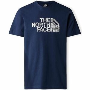 Tričká a polokošele The North Face Woodcut Dome T-Shirt - Summit Navy vyobraziť