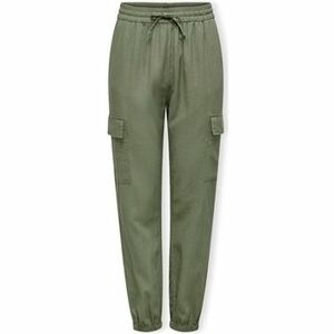 Nohavice Only Noos Caro Pull Up Trousers - Oil Green vyobraziť