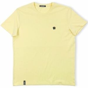 Tričká a polokošele Organic Monkey The Great Cubini T-Shirt - Yellow Mango vyobraziť