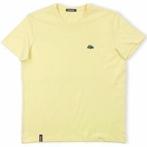 Tričká a polokošele Organic Monkey Summer Wheels T-Shirt - Yellow Mango vyobraziť