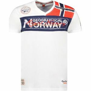 Tričká s krátkym rukávom Geographical Norway SX1130HGN-White vyobraziť