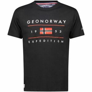 Tričká s krátkym rukávom Geo Norway SY1355HGN-Black vyobraziť