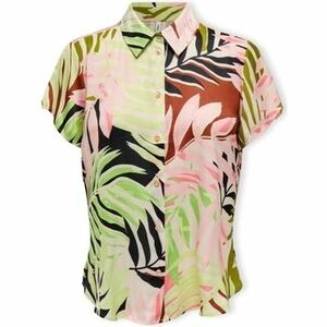 Blúzka Only Shaila Shirt S/S - Tropical Peach vyobraziť