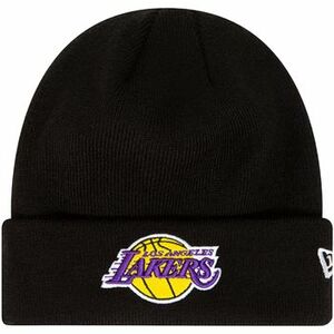 Čiapky New-Era Essential Cuff Beanie Los Angeles Lakers Hat vyobraziť