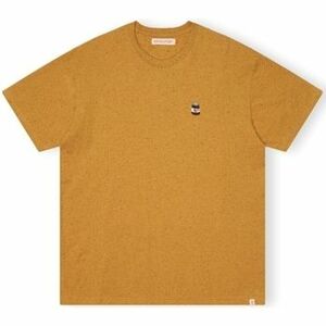 Tričká a polokošele Revolution T-Shirt Loose 1367 NUT - Yellow vyobraziť