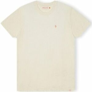 Tričká a polokošele Revolution T-Shirt Regular 1364 FLA - Off White/Mel vyobraziť