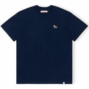 Tričká a polokošele Revolution T-Shirt Loose 1264 LAZ - Navy vyobraziť