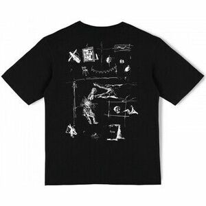 Tričká a polokošele Poetic Collective Fear sketch t-shirt vyobraziť