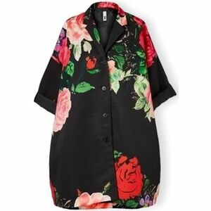 Kabáty Wendy Trendy Jacket 224039 - Floral vyobraziť