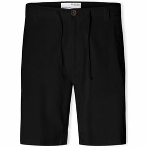 Šortky/Bermudy Selected Noos Comfort-Brody -Shorts - Black vyobraziť