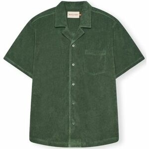 Košele s dlhým rukávom Revolution Terry Cuban Shirt S/S - Dustgreen vyobraziť
