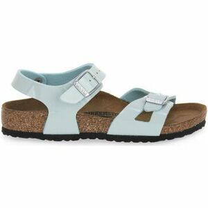 Sandále Birkenstock RIO KIDS SURF GREEN CALZ S vyobraziť