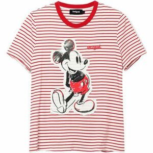 Tričká s krátkym rukávom Desigual MICKEY PATCH 24SWTK77 vyobraziť