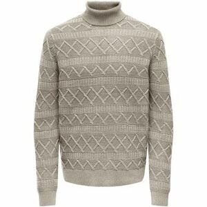 Svetre Only & Sons ONSWADE REG 5 STRUC ROLL NECK KNIT 22027158 vyobraziť