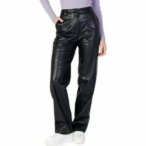 Nohavice Calvin Klein Jeans J20J221385 - FAUX LEATHER HIGH vyobraziť