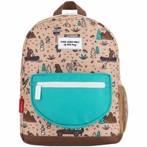 Ruksaky a batohy Hello Hossy Road Trip Kids Backpack - Beige vyobraziť