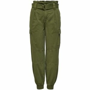 Nohavice Only Pants Saige Cargo - Olive Drab vyobraziť