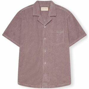 Košele s dlhým rukávom Revolution Terry Cuban Shirt S/S - Purple vyobraziť