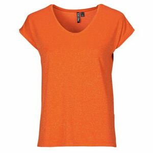Oranžové dámske tričko - S vyobraziť