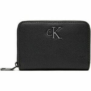 Peňaženky Calvin Klein Jeans MINIMAL MONOGRAM MED ZIP AROUND K60K612262 vyobraziť