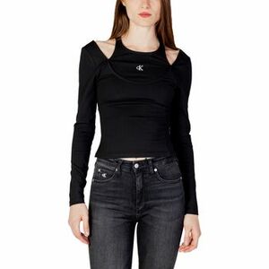 Tričká s dlhým rukávom Calvin Klein Jeans DOUBLE LAYER MILANO J20J221416 vyobraziť