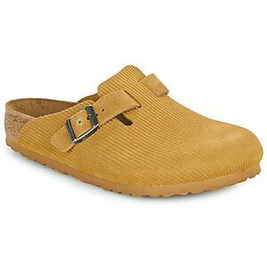 Nazuvky Birkenstock Boston LEVE Corduroy Cork Brown vyobraziť