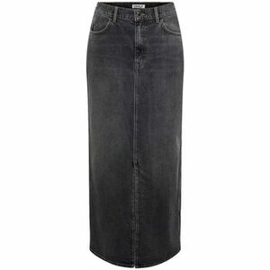 Sukňa Only Noos Cilla Long Skirt - Washed Black vyobraziť