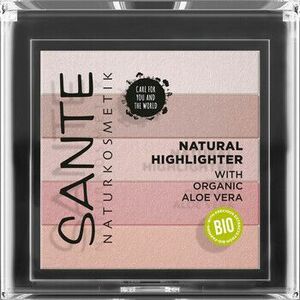 Rozjasňovače Sante Natural Organic Highlighter - 02 Rose vyobraziť
