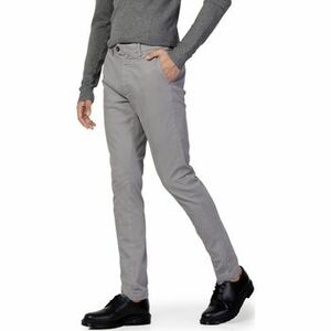 Nohavice Borghese Firenze - Pantalone Elegante Twill - Fit Slim vyobraziť