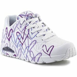 Nízke tenisky Skechers JGoldcrown Uno Lite - Spread the Love 155507-WLPR vyobraziť