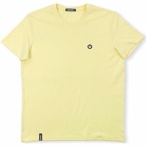 Tričká a polokošele Organic Monkey Power Off T-Shirt - Yellow Mango vyobraziť