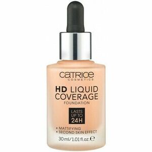Make-upy a podkladové bázy Catrice HD Coverage Liquid Foundation - 30 Sand Beige vyobraziť