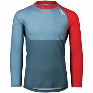 Tričká a polokošele Poc 52844-8282 MTB PURE LS JERSEY CALCITE BLUE/PROSMANE RED vyobraziť