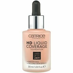 Make-upy a podkladové bázy Catrice HD Coverage Liquid Foundation - 40 Warm Beige vyobraziť