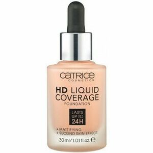 Make-upy a podkladové bázy Catrice HD Coverage Liquid Foundation - 20 Rose Beige vyobraziť