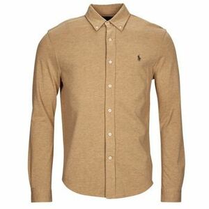 Košele s dlhým rukávom Polo Ralph Lauren CHEMISE AJUSTEE COL BOUTONNE EN POLO FEATHERWEIGHT vyobraziť